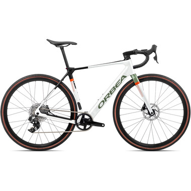 Bicicletta da Corsa Elettrica ORBEA GAIN M31e Sram Rival eTAP AXS 40 Denti Bianco/Verde 2023 0